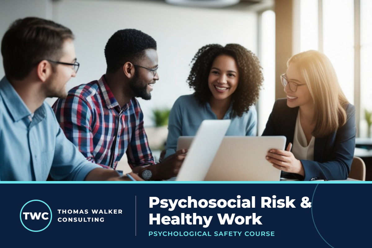 Psychosocial Risk & Healthy Work course artwork